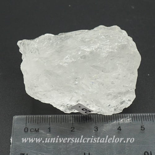 Cristal de stanca mineral unicat m1