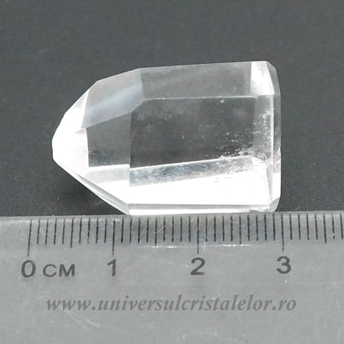 Cristal de stanca varf cu baza slefuit