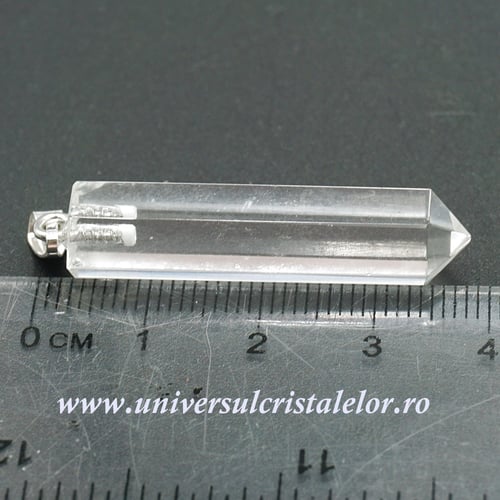 Pandantiv cristal de stanca varf