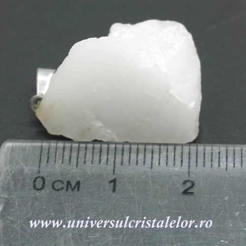 Pandantiv cuart alb laptos