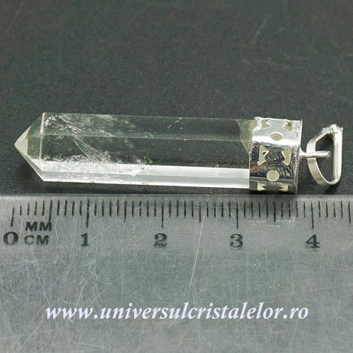 Pandantiv cristal de stanca varf