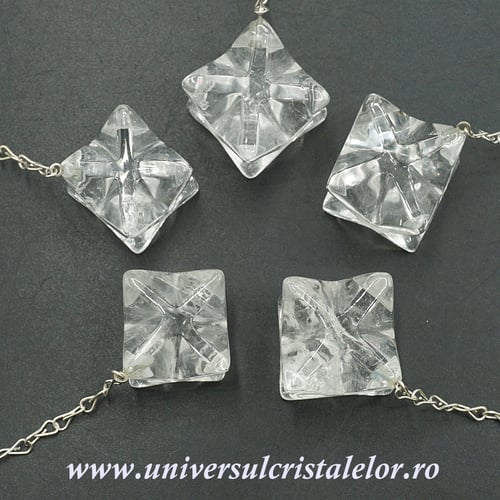 Pendul cristal de stanca merkaba