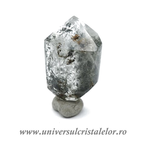 Cuart cu clorit varf dublu varf