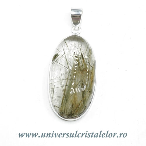 Pandantiv cuart rutilat