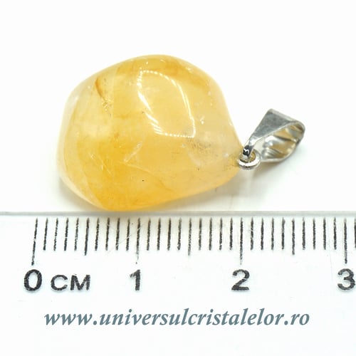 Pandantiv cuart cu limonit