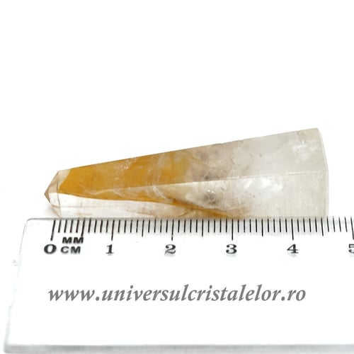 Obelisc cuart cu limonit