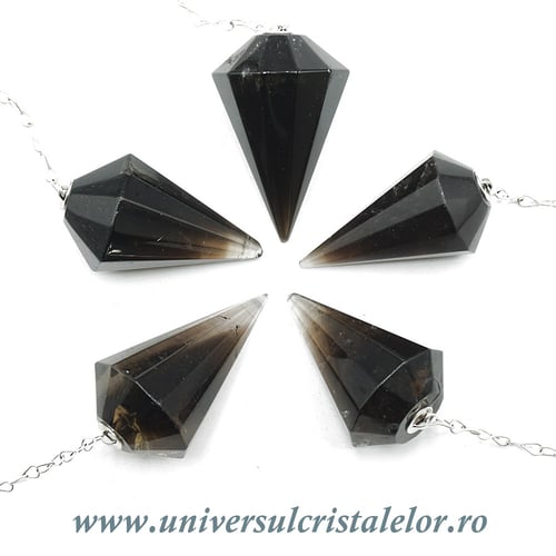 Pendul cuart fumuriu