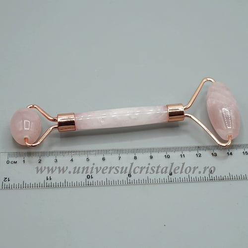 Rola masaj cuart roz