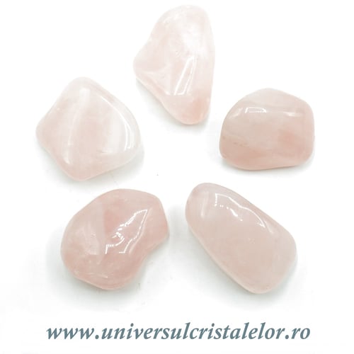 Cuart roz piatra rulata