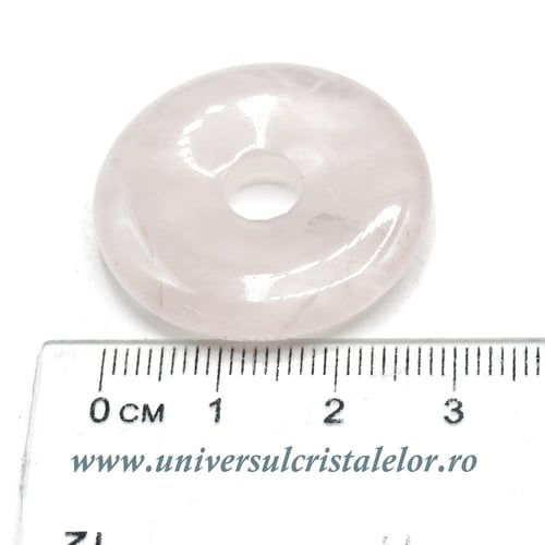 Piatra PI cuart roz -3cm