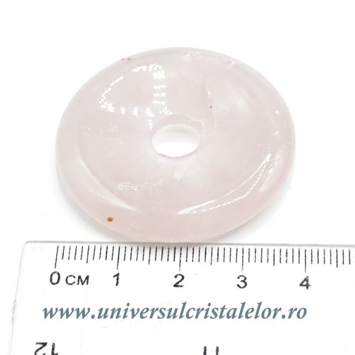 Piatra PI cuart roz -4cm
