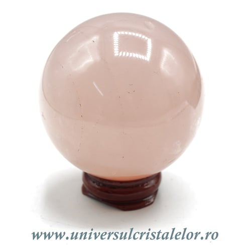 Sfera cuart roz