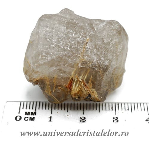 Cuart rutilat cu hematit