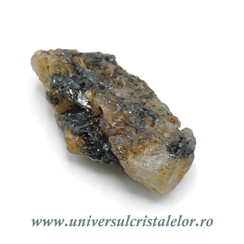 Cuart rutilat cu hematit