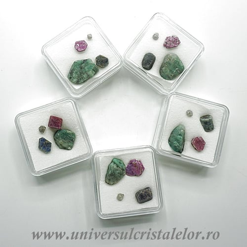 Mini colectie de pietre pretioase