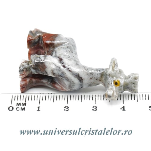 Figurina steatit girafa