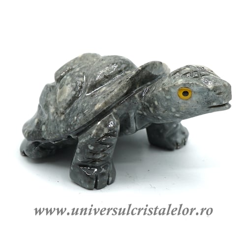 Figurina steatit broasca testoasa unicat c3