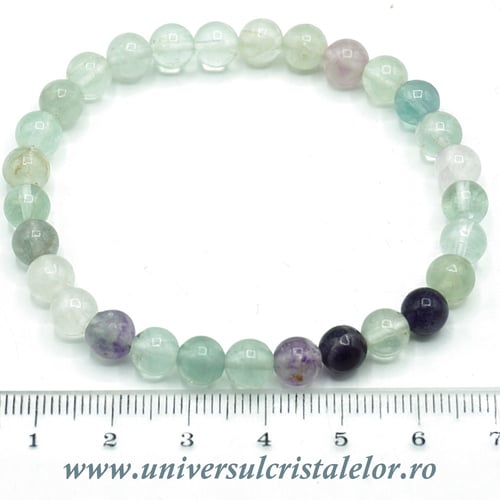 Bratara fluorina rotund - 6 mm