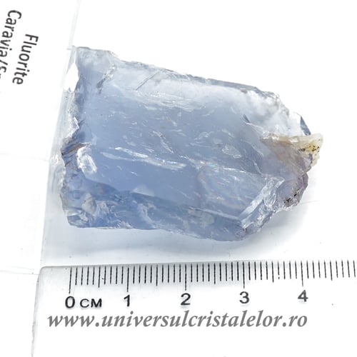 Fluorina albastra mineral unicat m6