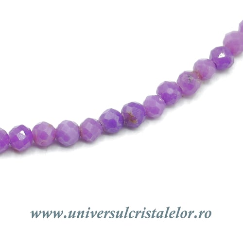 Bratara fosfosiderit rotund fatetat - 2 mm