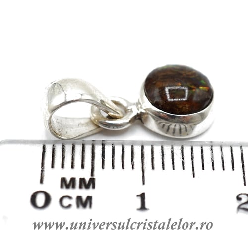 Pandantiv Amolit unicat m1