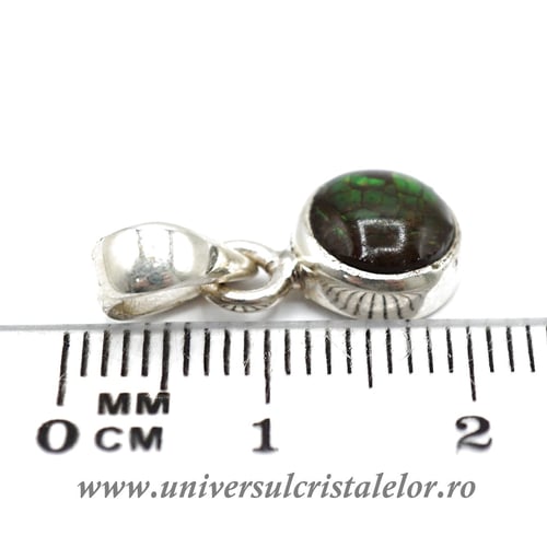 Pandantiv Amolit unicat m2