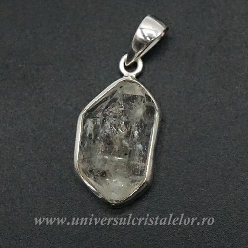 Pandantiv herkimer cuart m02