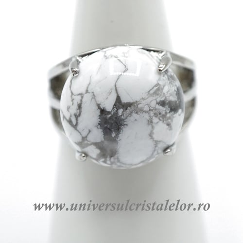 Inel howlit rotund reglabil m6