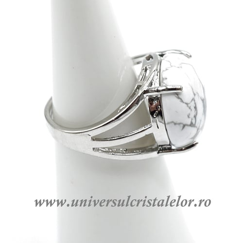 Inel howlit rotund reglabil m6