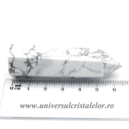 Howlit alb varf cu baza m3