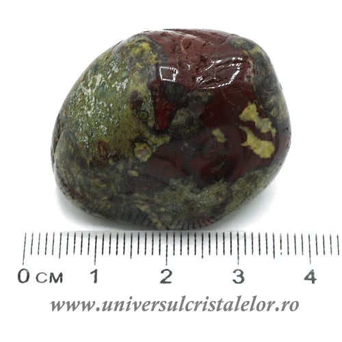Jasp sangele dragonului piatra rulata