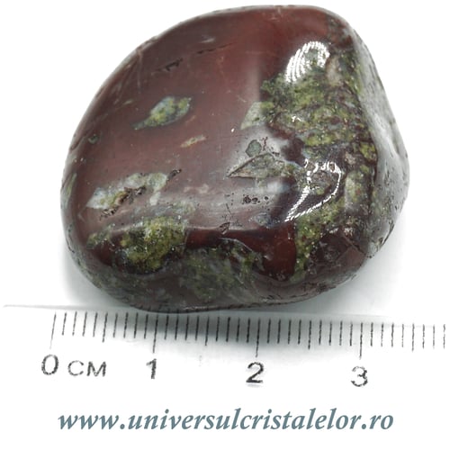 Jasp sangele dragonului piatra rulata