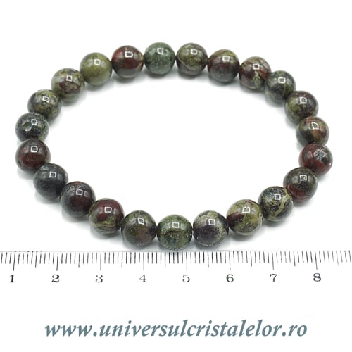 Bratara jasp heliotrop (piatra sangelui)