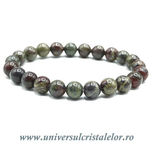 Bratara jasp heliotrop (piatra sangelui)