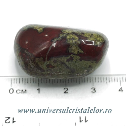 Jasp sangele dragonului piatra rulata