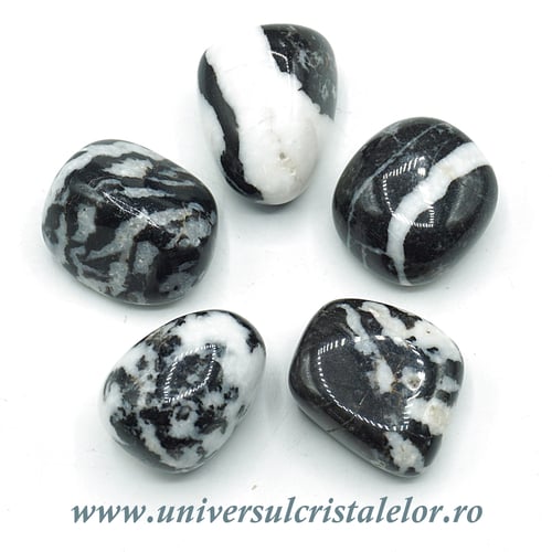 Jasp zebra piatra rulata