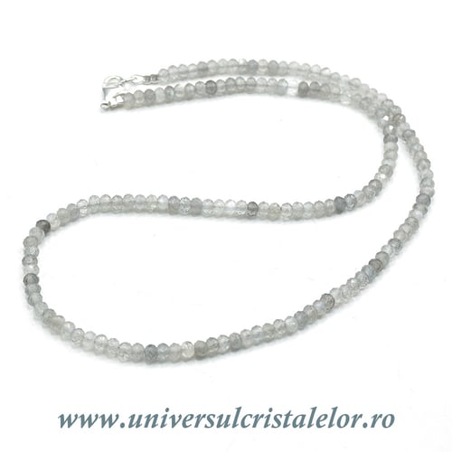 Colier labradorit fatetat 