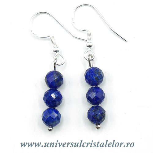 Cercei lapis lazuli