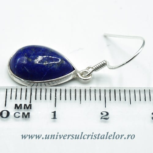 Cercei lapis lazuli lacrima