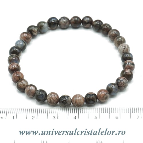 Bratara llanit (Que sera) rotund - 6 mm