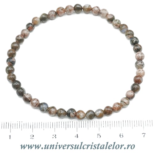 Bratara llanit (Que sera) rotund - 4 mm