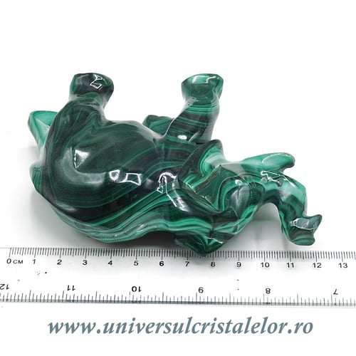 Figurina malachit elefant