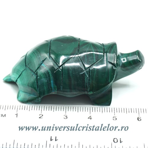 Figurina malachit broasca testoasa