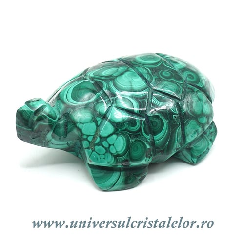 Figurina malachit broasca testoasa