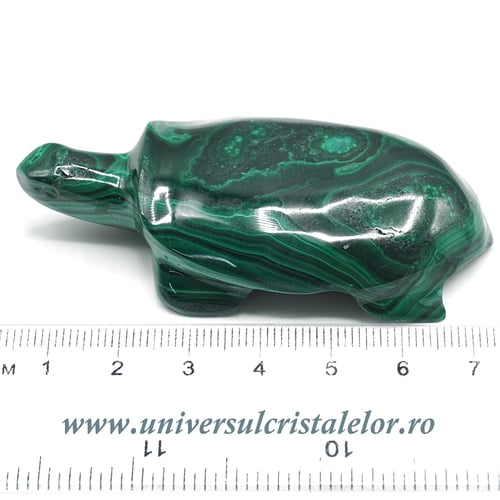 Figurina malachit broasca testoasa