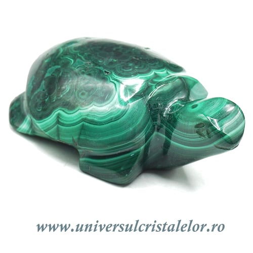 Figurina malachit broasca testoasa
