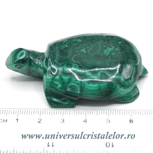 Figurina malachit broasca testoasa