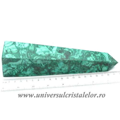 Obelisc malachit unicat m05
