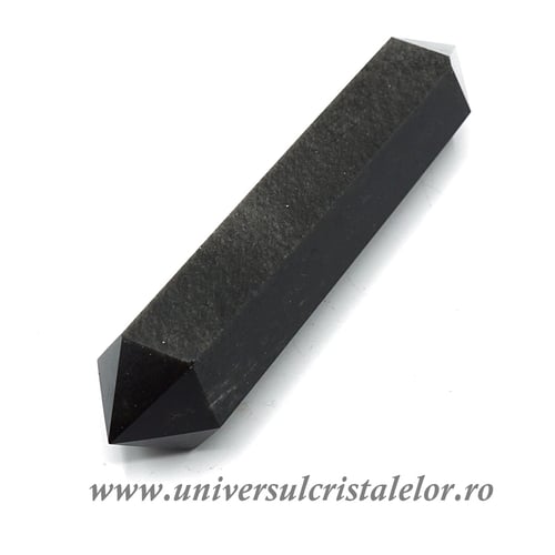 Bagheta dublu varf obsidian auriu