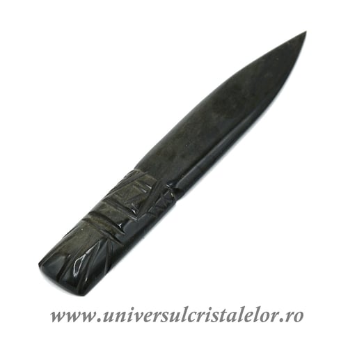 Obsidian auriu cutit m02